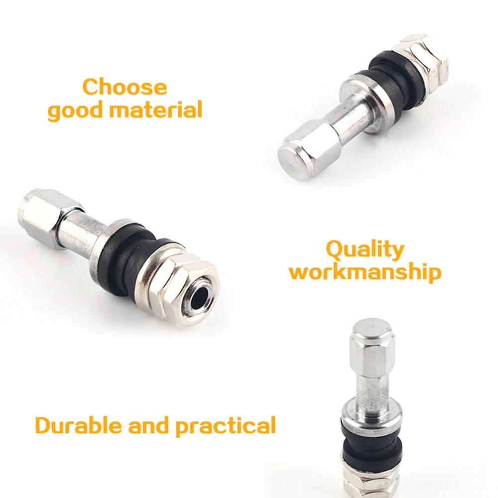 Tr43e air valve for pneumatic tire, V5 metal wheel nipple tr48e for Tubeless tire Wheels Tires Parts