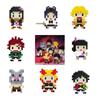 Demon Slayer Miniature Building Blocks Creative Assembled Cartoon Puzzle Toy