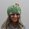 Thorn Cactus Knitted Hat, Fresh and Sweet Flower Hat, Soft Wool Hat, Cute and Versatile To Keep Warm