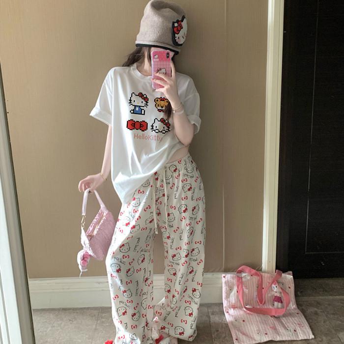 Cotton Sleepwear Set For Women Summer Comfort Lounge Casual