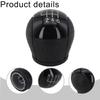 Leather Gear Lever Knob Gear Shift Knob PU Leather Material Quality Control Tested Stylish Design Elegant Gear Boot