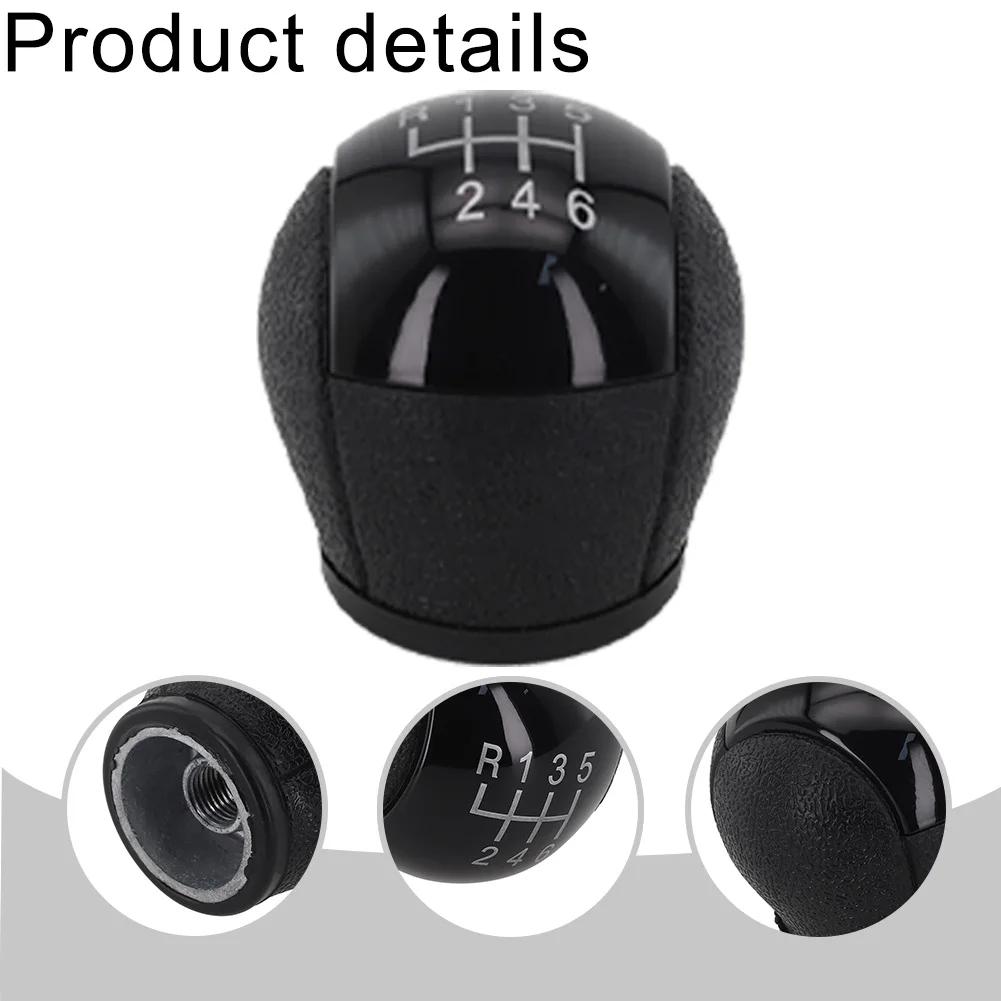 Leather Gear Lever Knob Gear Shift Knob PU Leather Material Quality Control Tested Stylish Design Elegant Gear Boot