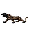 Golden Tiger Animal Sculpture, Electroplated Resin Crafts, Home Decoration, Living Room and Office Desk Decoration Ornaments