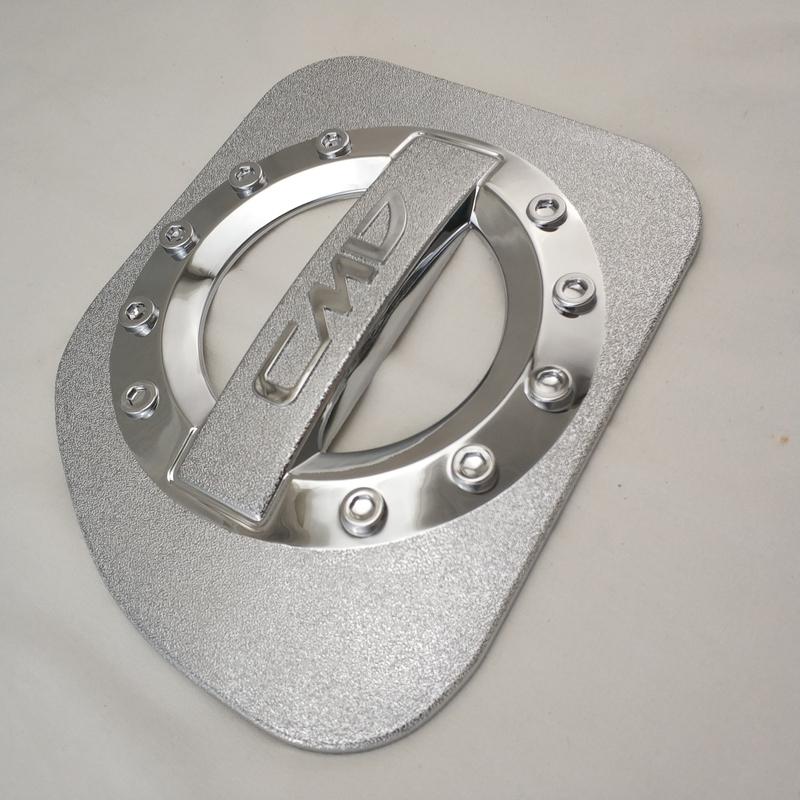 For Toyota Land Cruiser Prado FJ150 150 2010 2014 2015 17 New Chrome Modified Car Accessories Plated Tank Cover Trim Paste Style