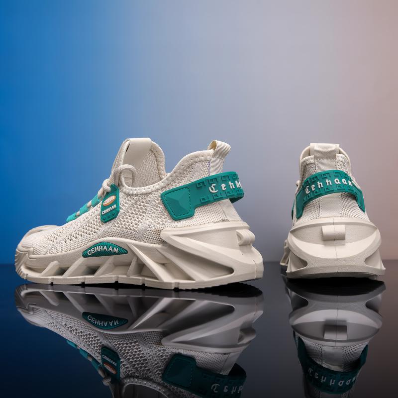 Fashion Men Shoes Summer 2025 New Breathable Mesh Hollow Tennis Shoes Man Running Sneakers Casual Sports Walking Shoes Tenis Masculino