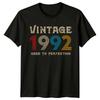 Vintage 1992 Unisexs T Shirt 34th Birthday Gift Aged To Perfection