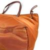 PRADA BR4001 triangle logo plate Tote Bag Shoulder Bag Leather / Nylon Orange