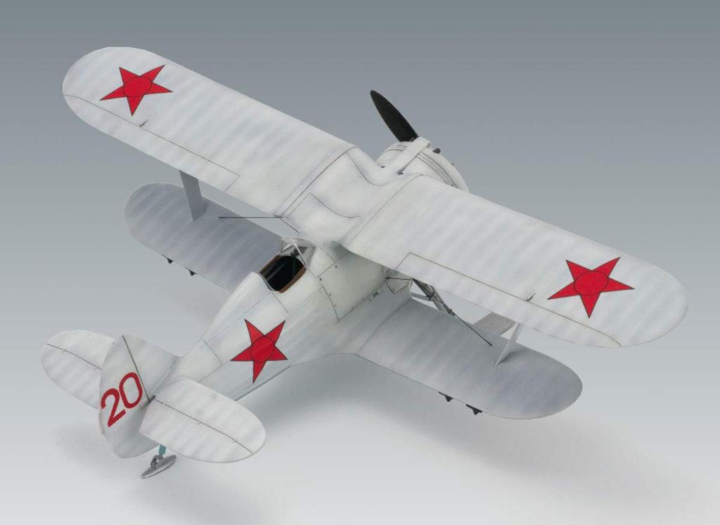 ICM Polikarpov Chaika Winter Version Plastic Model 1/48 I-153