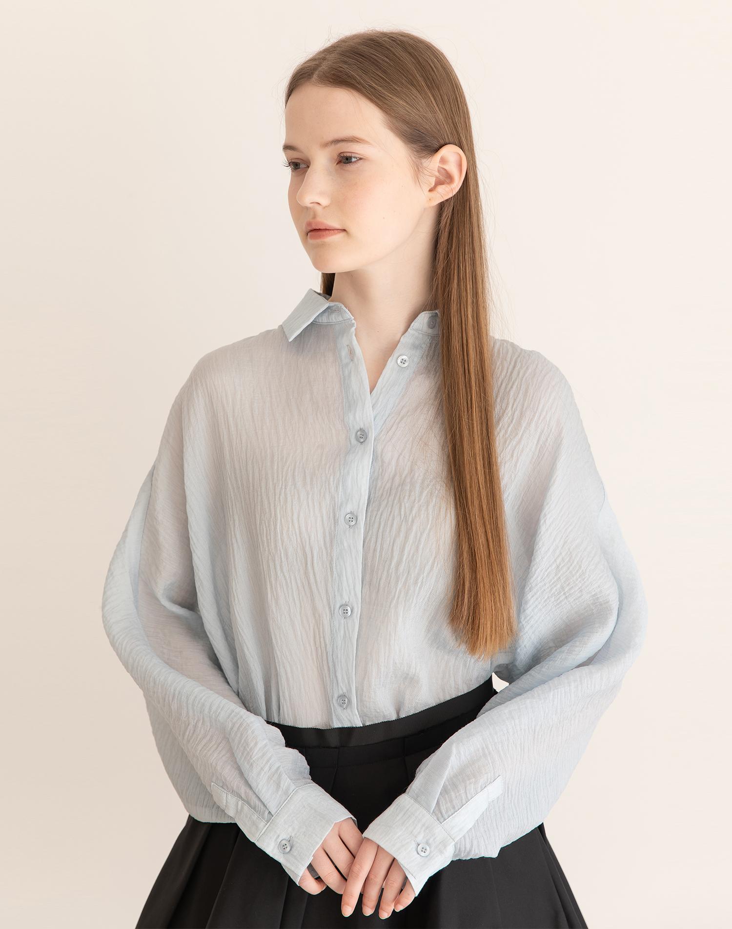 J Mark New York Raglan Blouse - Blue Blue/Free