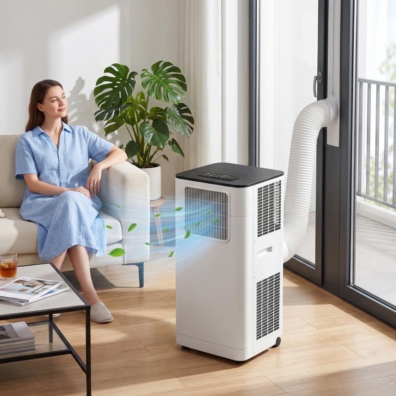 Mobiler Klimaanlage - 9000 Btu - 3-in-1 - R290