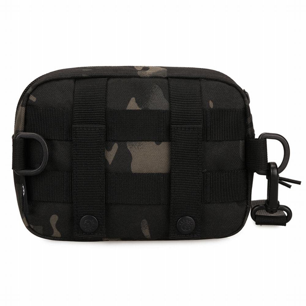 Phoenix Ikki Camouflage Multifunctional Tactical Tool EDC Molle System Second Tactical Dog Vest Camouflage Bag, Pouch, Pouch, Bag, Accessory,