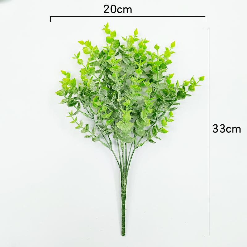 Künstliche Efeutute Grünpflanzen: Einzelstiel-Blumenarrangement für Wohnzimmer-Wanddeko