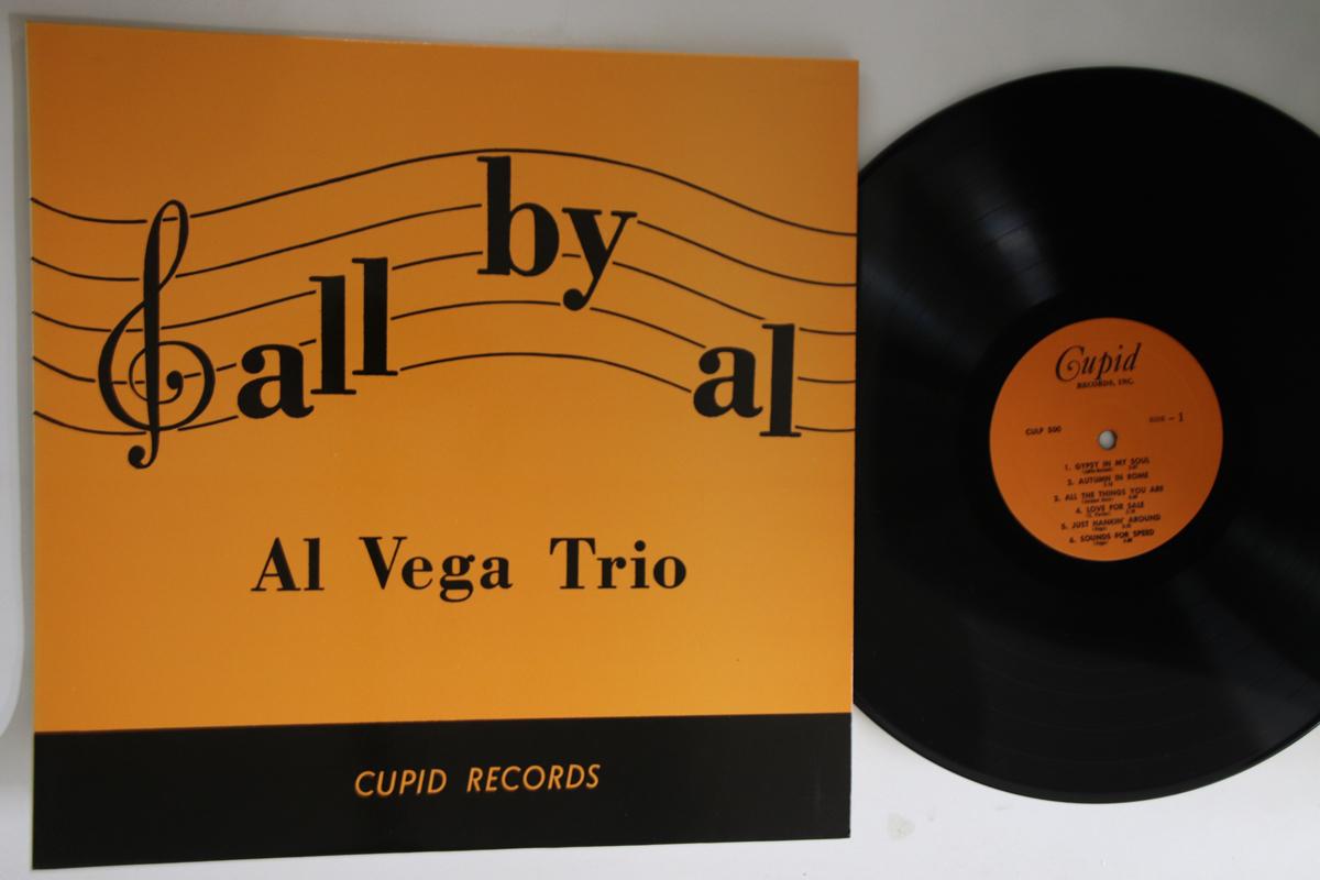 

LP Record AL VEGA TRIO - All By Al CULP500 CUPID 1957 US Jazz Used