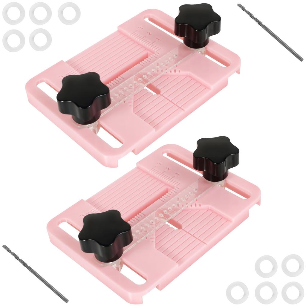 Polymer Clay Earring Drill Guide Piercing Tool for Clay Beads Hole Positioning Design Wear Resistant for Jewelry Making Crafts