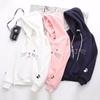 Long Sleeve Hooded Sweater Schoolgirl Thickened Thickened Jacket