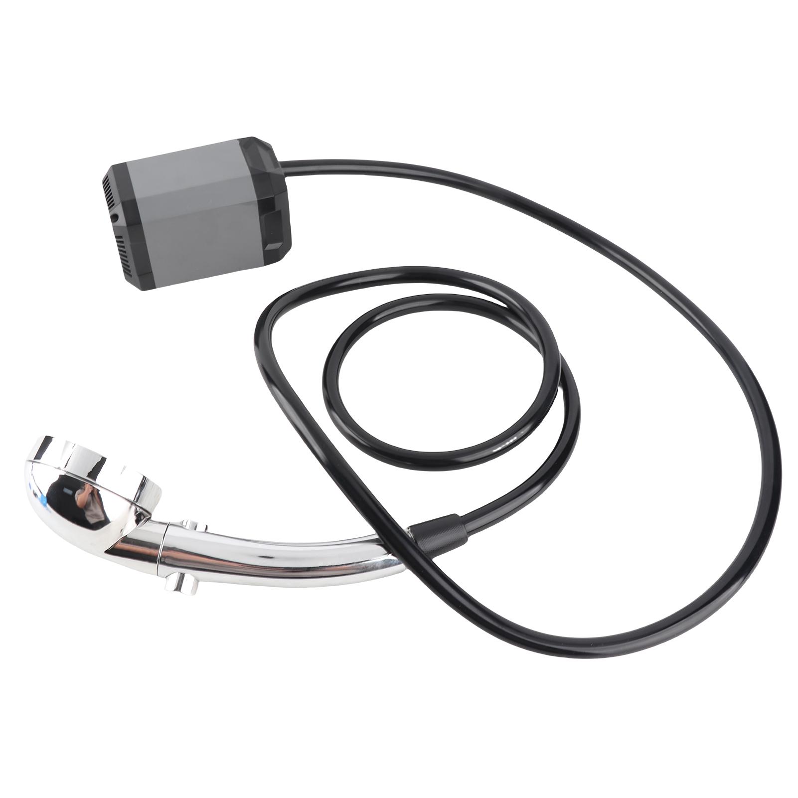 Portable Outdoor Shower USB Rechargeable Digital Display Camping Shower 5400mAh Battery Travel Shower Kit Hiking Traveling Shower