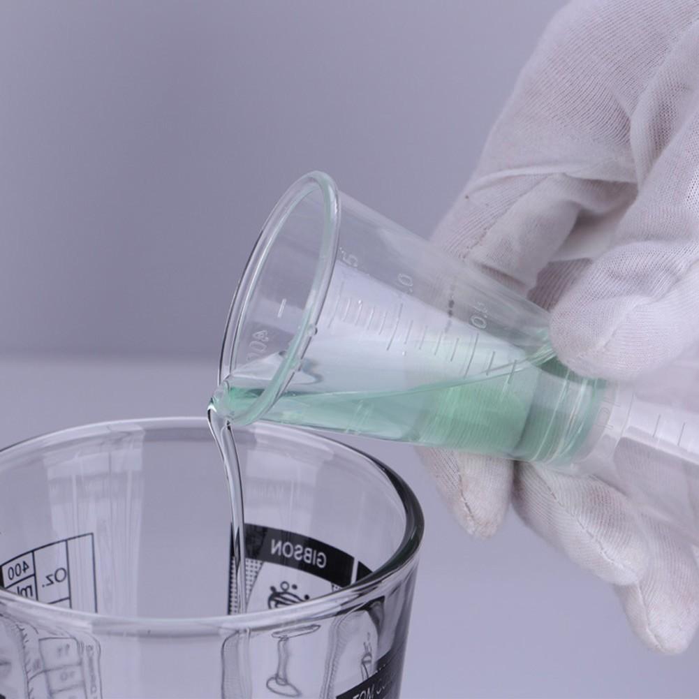 Deep Well Measuring Cup Double Measure Transparent