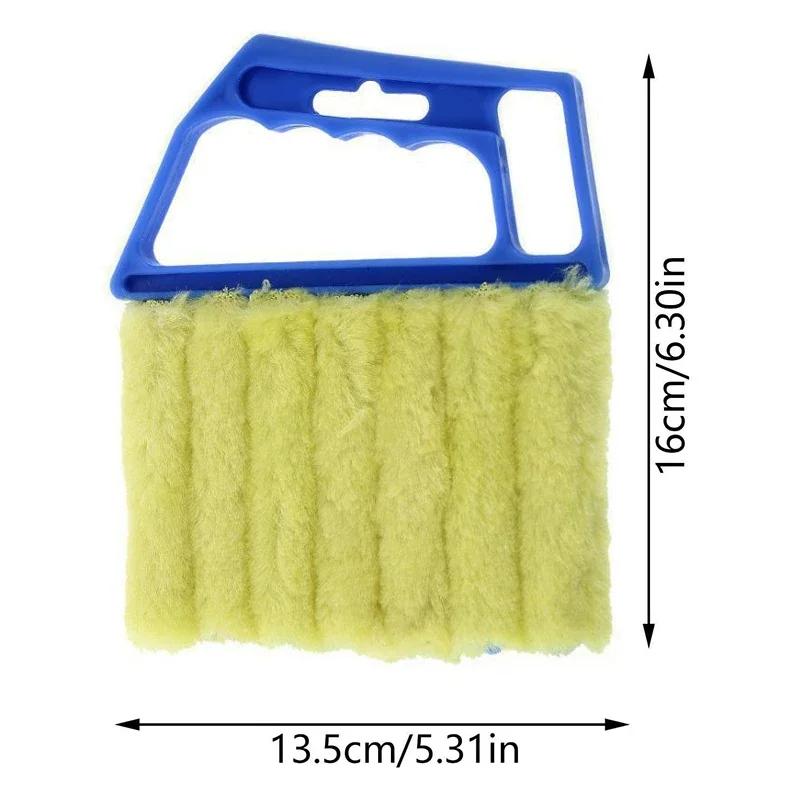 Vent Blinds Cleaner Cloth Brush Auto Air Conditioner Microfiber Air Conditioner Duster Electric Fan Cleaner Washable Tool