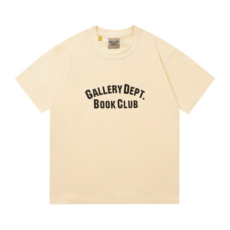 Wholesale GALLERY DEPT washed old short-sleeved beauty tide retro skull print couple loose T-shirt summer