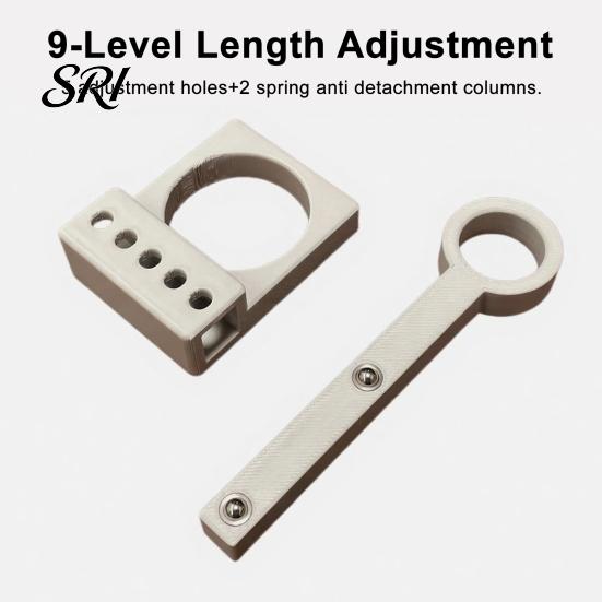 Plastic Faucet Lock Universal Handle Adjustable 9-Level Length Pet Child-Proof Device Water Safety Restraint Kitchen Bathroom Tap Limiter Child