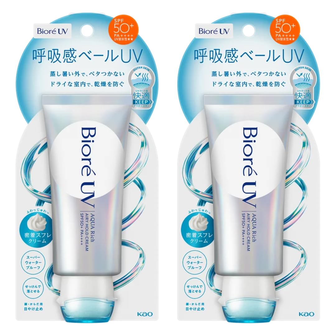 

Крем для волос Aqua Rich Airy Hold Cream Высокая адгезия гладкий УФ 70 г х 2 штуки [2 штуки]