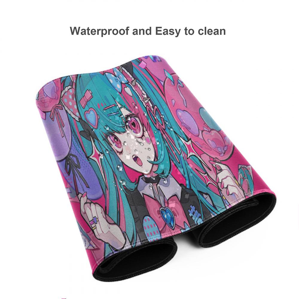 HYBXAXC Mouse Pads Anime Sexy Girls Ultra-Smooth Non-Slip Ideal For 900x400 Gamers Mouse Pad Shock-Absorbing Protect Your Desk