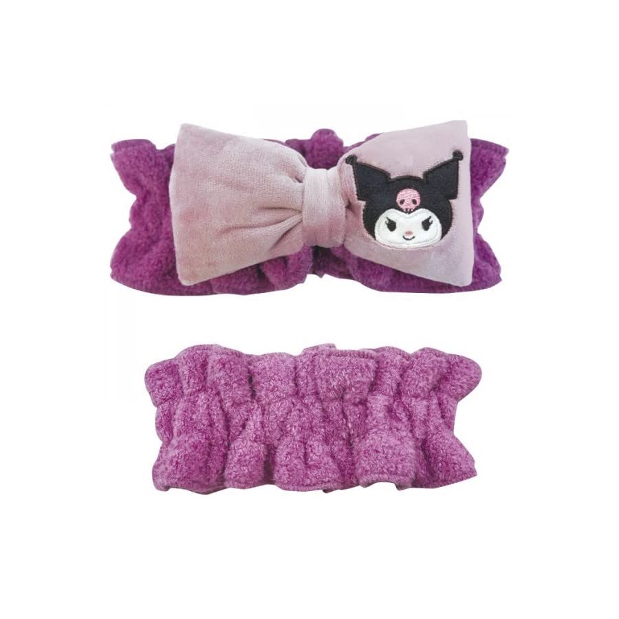 Sanrio Hairband Character Goods After Bath Hair Clip Cute Pool Face Wash Bath Supplies Ribbon Fluffy Kuromi