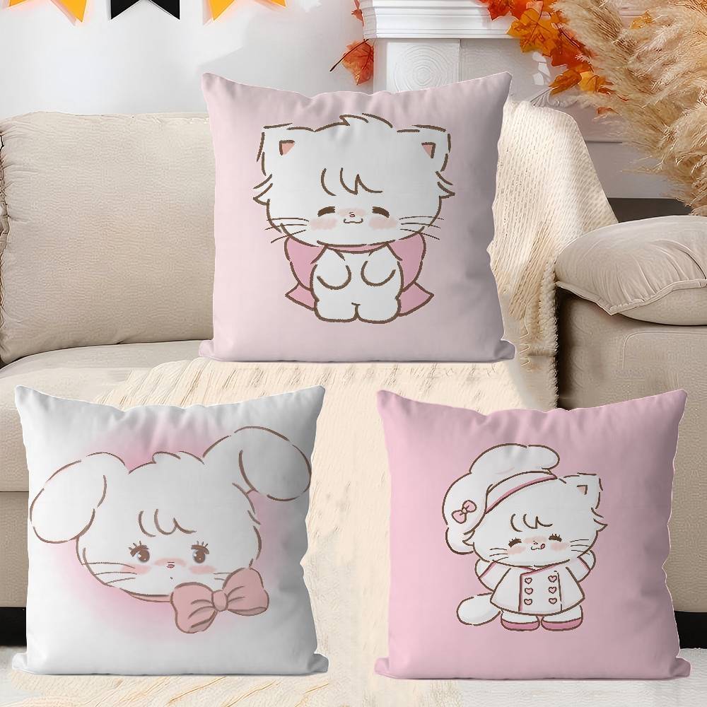 M-Mikko Cute Personalized Pillow Dust Cover Bedroom Kids Party Decoration Pillowcase Birthday Children Gift