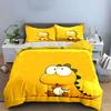 Cartoon Dinosaur On Yellow. Bedding Sets Duvet Cover Sets Duvet Covers Pillowcases(1 * Duvet Cover 2 * Pillowcases, Without Duvet Insert)