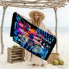 Huntrx Cyberpunk Fashion Beach Towel Quick-Dry Soft Microfiber Comfortable Lightweight Perfect for Traveling Yoga Camping and Swimming