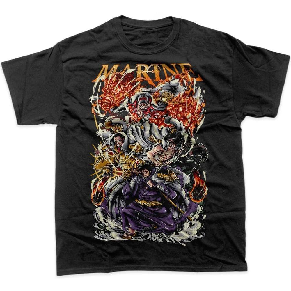 One Piece Anime Print T Shirt Unisex Unisex Cotton Short Sleeve Summer Y2k Graphic Tee Casual Streetwear Oversized Harajuku Tops