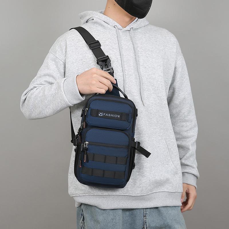 Hiking Chest Bag Travel Multifunctional Molle Backpack Lightweight Handbag Outdoor Cycling Climbing Rig Pouch Large Funny Pack