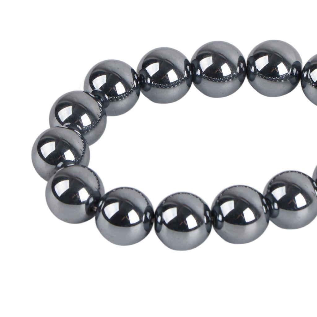 Terahertz Bracelet   Round Beads Unisex Terahertz Healing Stretch Bracelet
