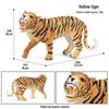 Cross-Border Animal Toy Set: Sheep, Cow, Horse, Donkey, Goat, Poultry Plastic Models
