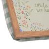 The Cottage Garden Lap Tray - Smile And Be Happy