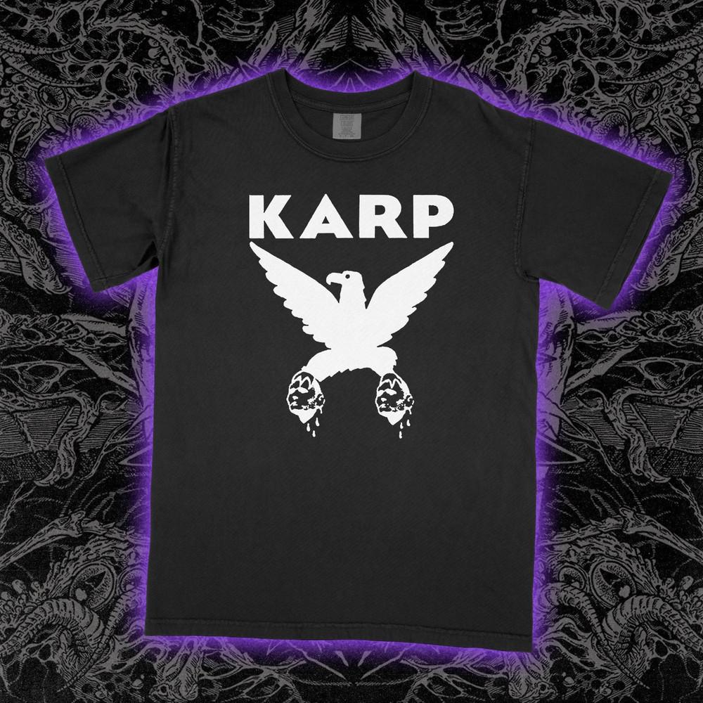 Karp Band T-Shirt Sludge Punk Hardcore Rock Graphic Tee Unisex Heavy Soft Cotton