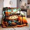 1 Stück Vogelscheuche, Herbstdekorationen Decke Leichte Flanelldecke Überwurfdecke Für Sofa, Bett, Reisen, Camping, Wohnzimmer, Büro yy251015106