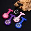 Nurse Watch with Second Hand, Reverse-Flip Silicone Analog Watch with Safety Pin, Cute, Perfect for Caregivers and Nursery Teachers