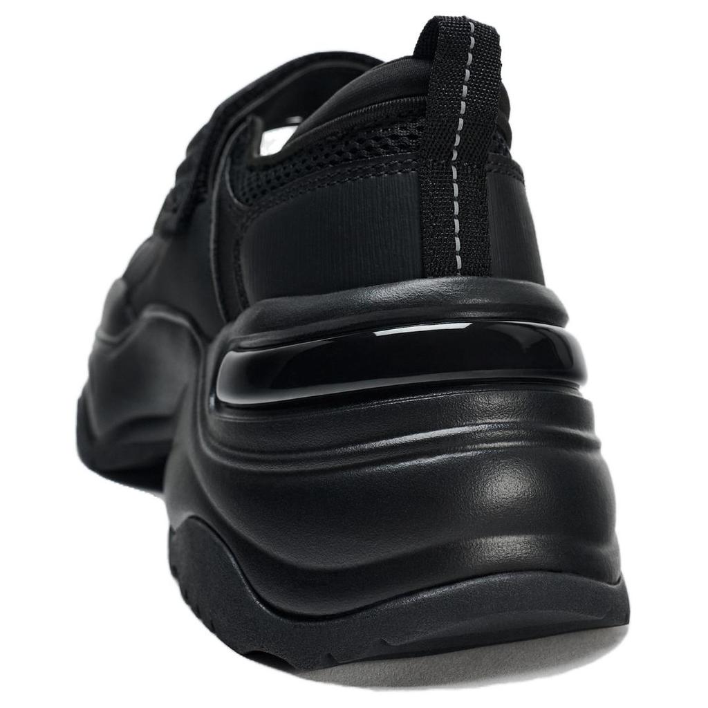 ZARA Fashionable Elegant Versatile Durable Low-Top Casual Shoes Women sneaker Black 15814410