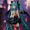 19Cm Anime Hatsune Miku Little Devil Raccoon Action Figure Model Toys Cute Action Model Pvc Collection Desktop Accessories Gifts