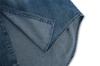 Damen Denim Button-Down Hemd Langarm Lässig Frühling Herbst Bluse Jacke mit Brusttaschen