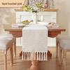 American Luxury Tassel Table Runner and Tea Mat Cover