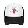 Satanic Inverted Pentagram Heart Baseball Cap New In The Hat Hat Man Luxury F Girl Mens