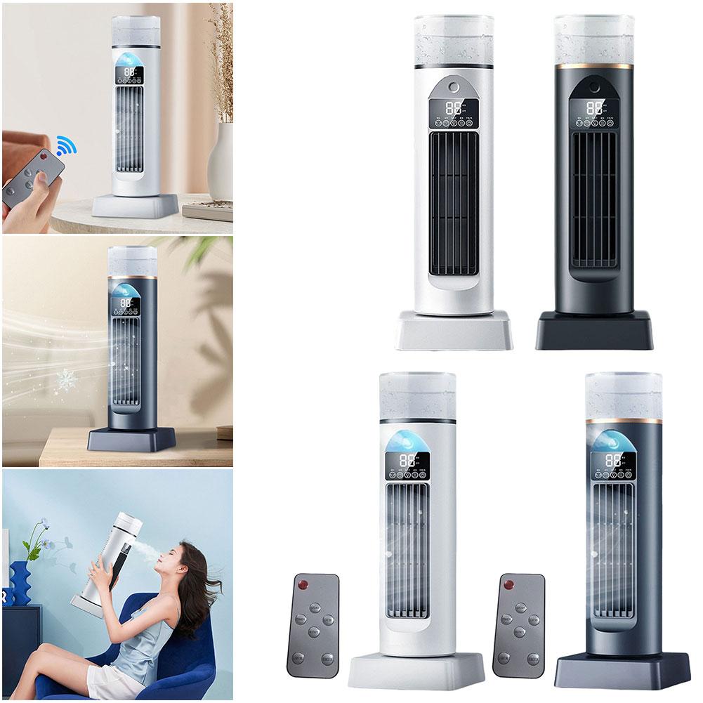 Portable Tower Fan with 6 Wind Speed & Mist Bladeless Fan Oscillating Fan for Bedroom Living Room Office