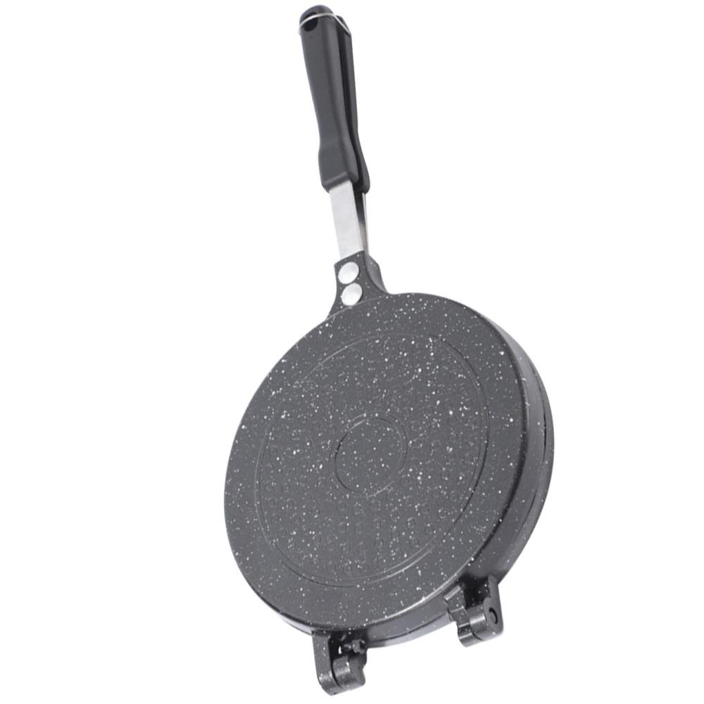 Heat Conduction Double Sided Frying Pan Aluminum Alloy Sandwich Maker Baking Cooking