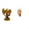 Majestic Statue Sculpture And Entwined Hands Figurine Desktop Ornament Artwork Gift for Home Office