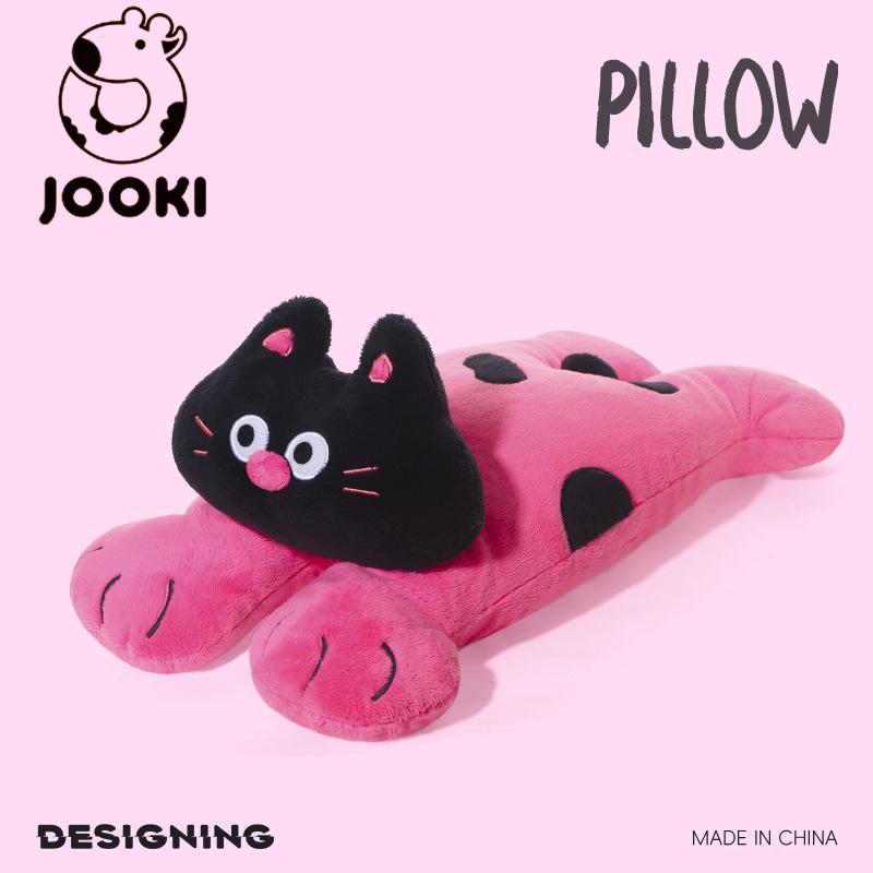 

Кукла и подушка Pop Belly Cat: Специальная плюшевая игрушка для девочек, с которой можно обниматься и спать, приятный компаньон, идеальный подарок, мягкие игрушки для детей 25*48cm