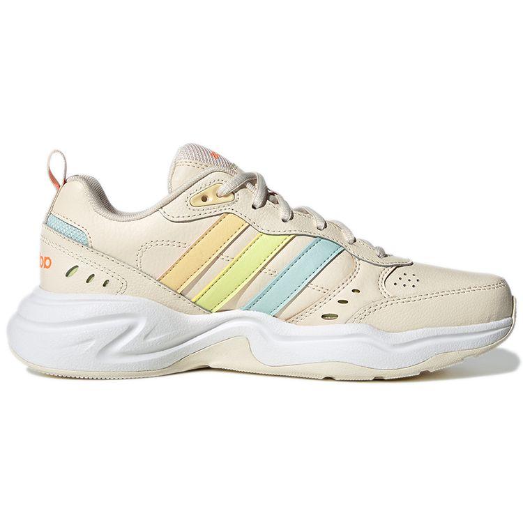 Adidas Strutter Beige Multi Women Sneakers Cream Light-Blue Almost-Green GX6160