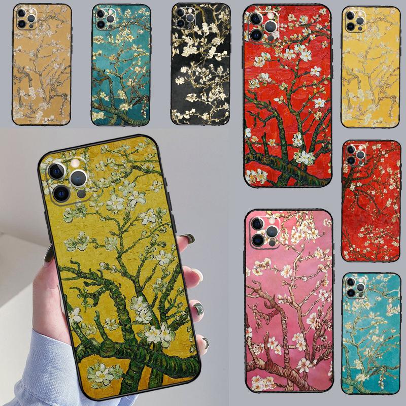 Blossoming Almond Tree Case For Samsung Galaxy M56 M12 M06 M32 M52 M35 M55 M15 M11 M13 M14 M16 M36 M31 M53 M34 M54