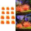 Aquarium Accessories Soft TPR Urchin Decoration Fishtanks Underwater Ornament Landscaping Safety Plant Decors 6Pieces